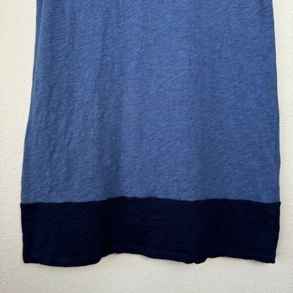Boden slub knit colorblock short sleeve t-shirt dress 10 - Picture 5 of 11